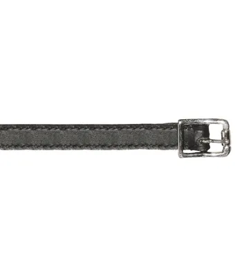 Obrázok produktu pre Waldhausen remienok na ostrohy kožený, veľkosť:46 cm, farba:čierna