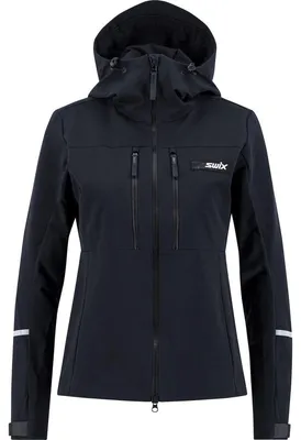 Produktbild von Swix Damen Skijacke Surmount Soft Shield Jacket W Schwarz M