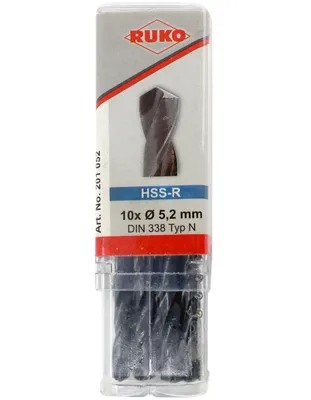 Produktbild von RUKO Spiralbohrer DIN 338 rollgewalzt 5,2 mm