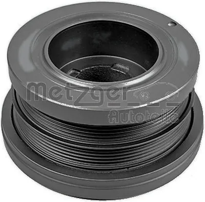 Produktbild von METZGER 6400054 Riemenscheibe Kurbelwelle für BMW 3 Limousine (E46) 151mm 7-Rippen