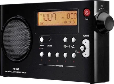 Obrázek produktu pro Malé přenosné nouzové rádio FM/AM na baterie