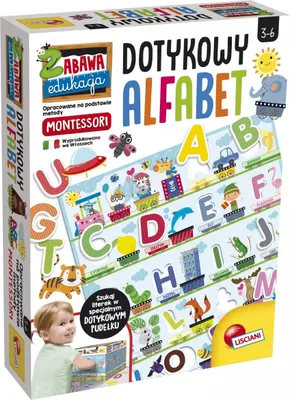 Produktbild von Montessori Touch Alphabet PL72446 LISCIANI
