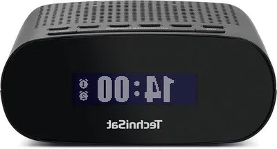 Productafbeelding van Digitale Wekkerradio - Radio Wekker - Wakker Worden - Dubbel Alarm - 125 cm - Zwart