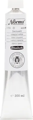 Produktbild von Schmincke 200ml Norma Professional Deckweiss Öl 11 116 015