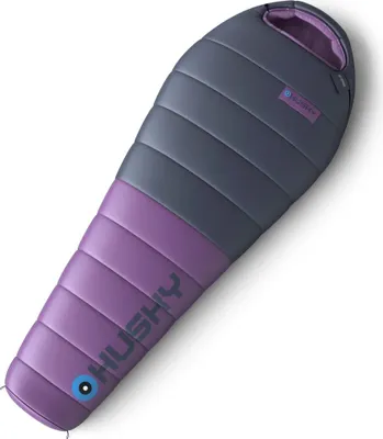 Image de Sac de couchage momie Husky pour femme Drapé de duvet 2024 -20°C-200 cm-bleu avec violet