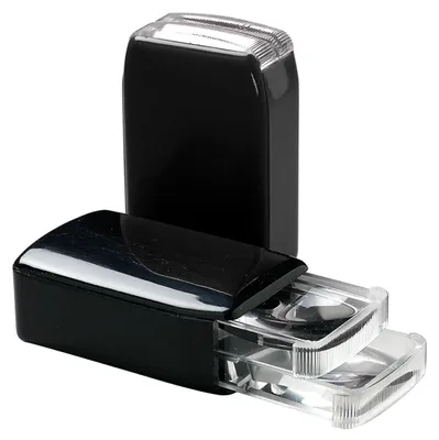 Image de Lupe "Double 3 x/6 x" Schwarz