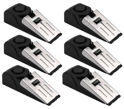 Produktbild von 6 Stück OLYMPIA T 300 Alarm-Türstopper rmit Erschütterungssensor, 100 dB