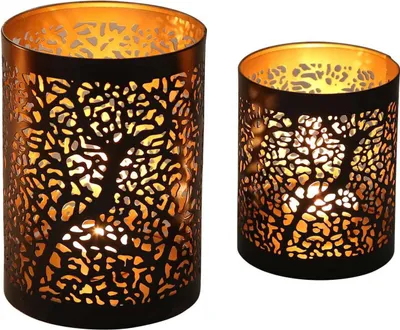 Produktbild von Orientalisches Windlicht Ancona 2er Set