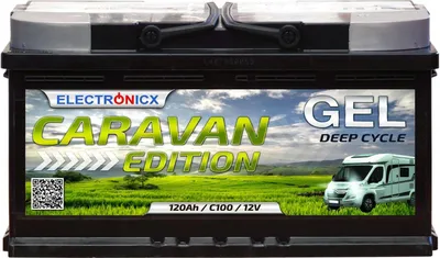 Produktbild von GEL-Batterie 120 Ah Caravan Edition  120-Ah-Gel-Batterie (12 V) für Wohnwagen