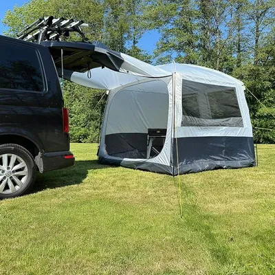 Imagen del producto de Tienda de campaña individual, de 250 x 250 cm, para 4-6 personas, ideal para camping