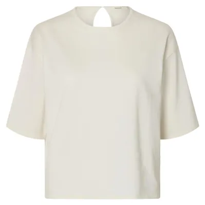 Produktbild von SELECTED WOMEN Damen Slftoledo 2/4 Knit O-Neck Noos, Snow White, L EU