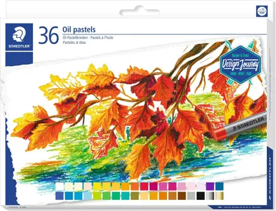 Produktbild von Wachstifte bunt Staedtler Design Journey 36 Stücke Bunt