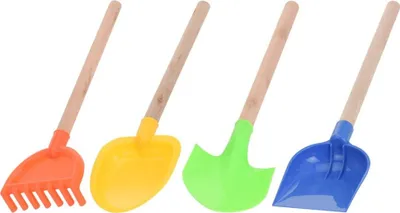 Produktbild von Kinderwerkzeug 42 cm (1 Stück), 4 Sorten, Holz/Kunststoff