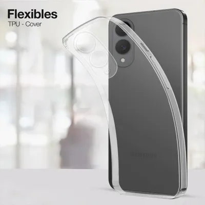 Produktbild von Handyhülle für Samsung Galaxy S25 Edge Hülle Transparent Flexibel Elastisch Case Cover Backcover Schutzhülle