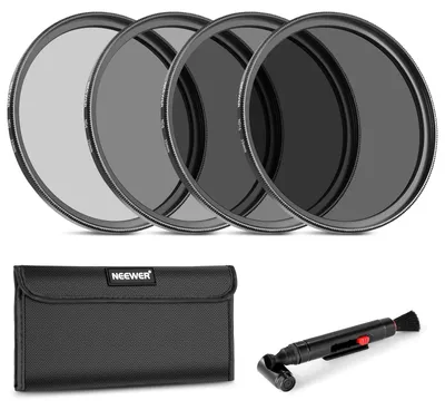 Produktbild von Graufilter-Set - 55 mm - ND2, ND4, ND8, ND16 - Schwarz