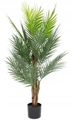 Obrázok produktu pre UMELECKÁ RASTLINA ARECA Havajská palma v kvetináči REALISTICKÝ 120cm REZANIE