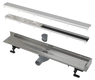 Obrázok produktu pre Podlahový žľab Alcadrain (Alcaplast) APZ23-DOUBLE9-850