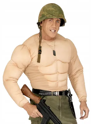 Image de Widmann - T-shirt musclé pour adultes taille M