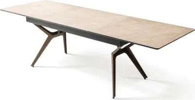 Obrázok produktu pre Jedálenský stôl Kuchynský stôl rozťahovací dizajn moderný drevený sivý stôl