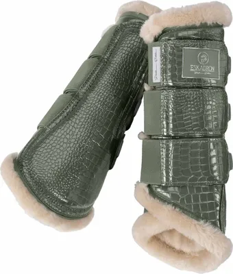 Immagine prodotto di Eskadron CROCO FAUXFUR ghette ashgreen Platinum 2022, taglia:L