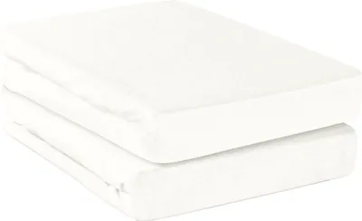 Produktbild von Erwin Müller Spannbettlaken Deggendorf" 2er-Pack weiß 100x200 cm"