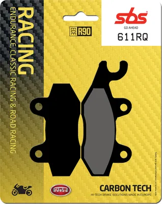 Produktbild von Bremsbelag SBS 611RQ (Satz pro Scheibe) Road Racing Carbon Tech