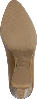 Produktbild von Tamaris Damen Pumps Leder Plateau rutschfester Absatz in Holzoptik 1-22433-41, Größe:40 EU, Farbe:Braun