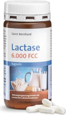 Produktbild von Sanct Bernhard Lactase 6.000 FCC – 150 Kapseln
