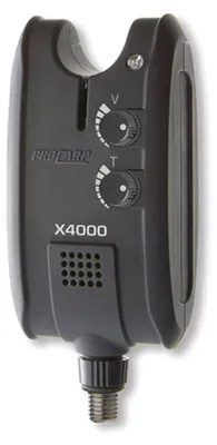 Productafbeelding van PRO CARP X-4000, elektronische beetmelders, zwart, waterdicht, 11-80700