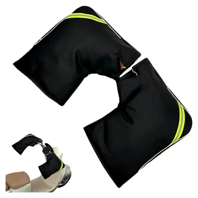 Produktbild von Wasserdichte Lenkerhandschuhe für den Winter, warme Fäustlinge für Motorräder