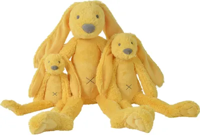 Produktbild von Happy Horse Kuscheltier Hase Richie gelb - Plüsch Hase 38cm