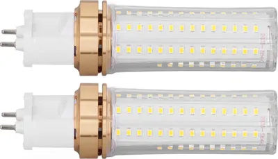 Image de 2 Pcs 20W G12 LED Corn Light Bulb 2000LM 360 Degree Lighting Angle SMD Chip LED Corn Light Bulb for Ceiling Floor Lamps Home Warm Light