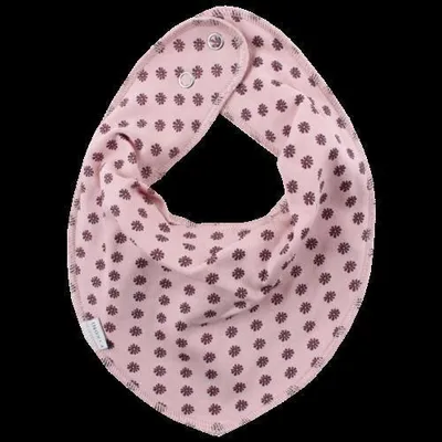 Produktbild von Fixoni Baby Halstuch Lätzchen Blümchen rosa