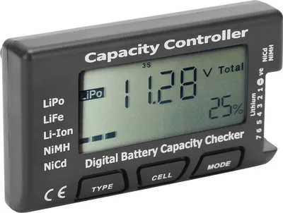 Image de Testeur numérique de batterie,Testeur de tension de batterie,Cellmeter-7 Testeur de tension de batterie,Testeur numérique de capacité de batterie,Testeur de batterie
