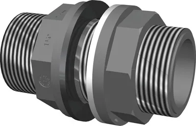 Produktbild von PVC-U Schottverschraubung 1 1/4AG"