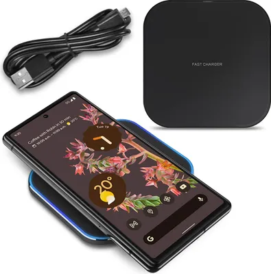 Produktbild von Wireless Charger 15W für Google Pixel 10 9a 9 Pro XL Fold Induktive Ladestation