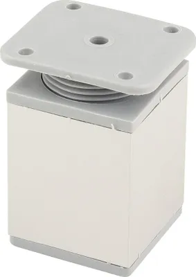 Produktbild von FA009 60 mm verstellbarer Möbelfuß, matt verchromt