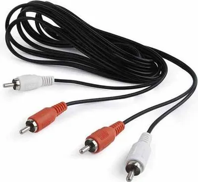 Immagine prodotto di Cablexpert CCA-2R2R-6 Cavo audio 1,8 m 2 x RCA nero, rosso, bianco