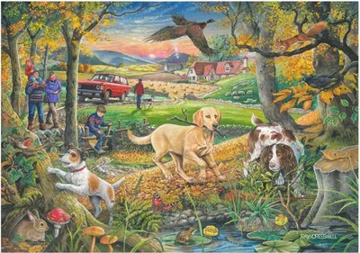 Produktbild von House of Puzzles Puzzle Catch Me If You Can 500 XL Teile