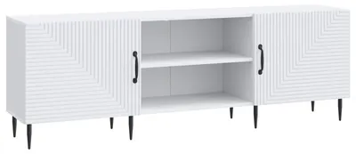 Immagine prodotto di vidaXL Mobile TV bianco 150 x 31 x 50 cm in materiale derivato dal legno