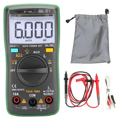 Obrázok produktu pre Digitálny multimeter s vysokou presnosťou, meranie indukčnosti, kapacity a odporu, LCR-meradlo s funkciou NCV