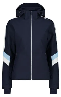 Produktbild von Cmp Woman Jacket Zip Hood N950 Black Blue 38