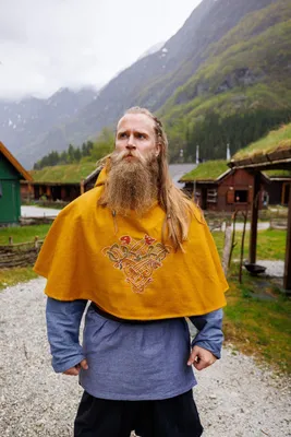 Produktbild von Wikinger Wollgugel Senfgelb "Bjomolf"