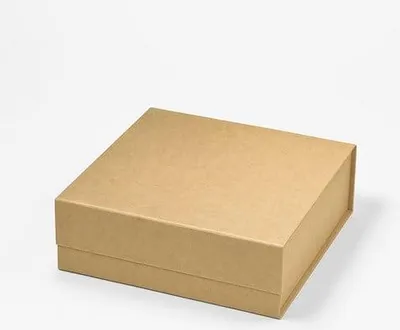 Produktbild von Magnetische Geschenkbox Kraft 175 x 175 x 60 mm (Außenmaße) A6