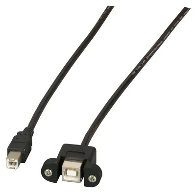Produktbild von EFB Elektronik K5293SW.3V2, 3 m, USB B, USB B, USB 2.0, 0,48 Gbit/s