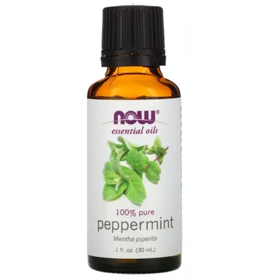 Produktbild von 100 % Pfefferminzöl Pfefferminz Pfefferminz 30 ml NOW FOODS
