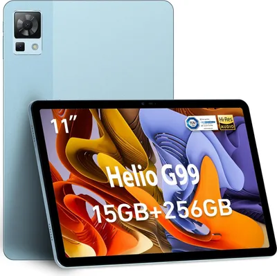 Tablet 11 Zoll, 2.5K Display Helio G99 Octa-Core 15GB RAM 256GB ROM (2TB TF) Gaming, 8580mAh/33W, 2560x1600 FHD+, 20MP Dual SIM 4G LTE +5G WiFi PC