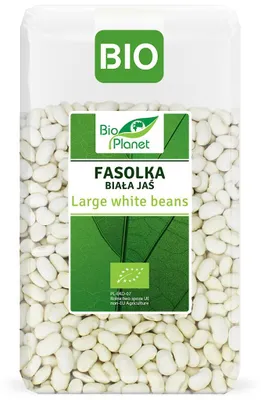 FASOLKA BIAŁA JAŚ BIO 1 kg - BIO PLANET