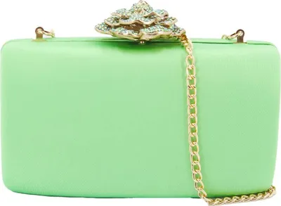 Image de Menbur 85194m Bolso Fiesta Clutch Detalle Couleur Vert