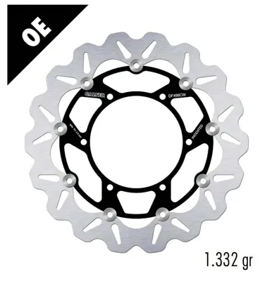 Immagine prodotto di Dischi freno Galfer 2x DF498CW modello WAVE®, completi, flottanti, per l'anteriore, dimensioni 320x5mm, compatibili con Yamaha